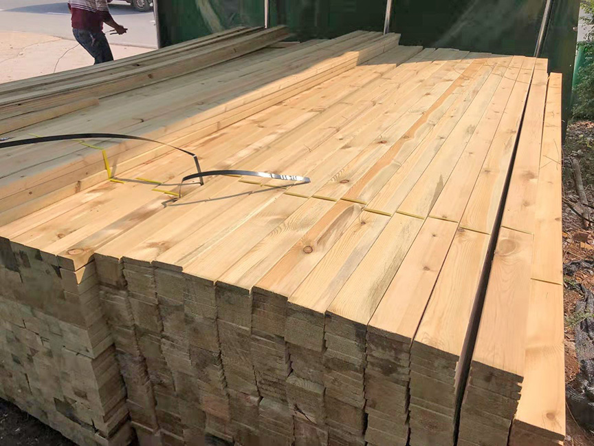 长沙防腐木木材供应案例