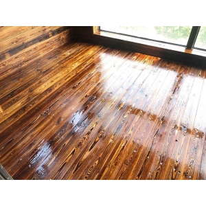 浏阳长沙防腐木地板,防腐木应用案例